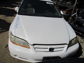 2002 HONDA ACCORD EX WHITE 3.0L VTEC AT A16353
